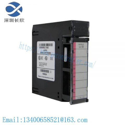 GE IC693MDL734D - Industrial Positive/Negative Logic 1 Amp Output Module