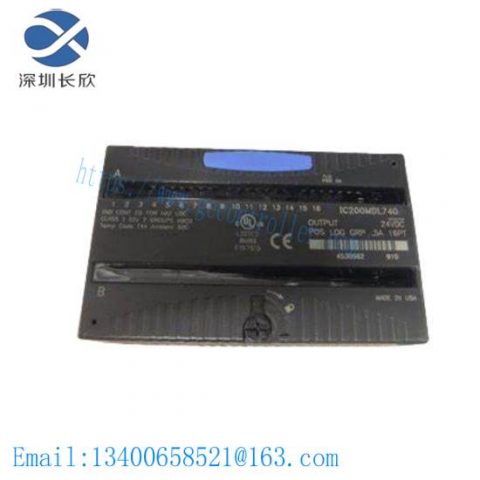 General Electric IC200MDL740 - Modular Controller for Advanced Industry Solutions