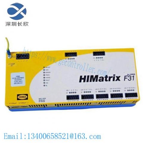HIMA F3102 Himatrix F3102 Safety-related Controller - Advanced Industrial Control Module