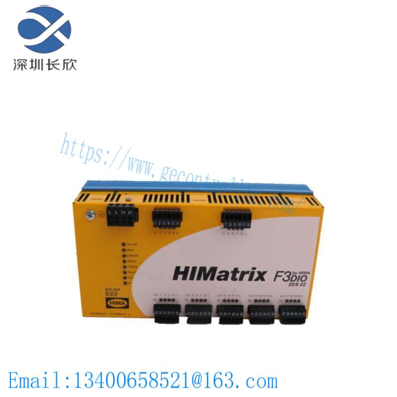 hima_f3dio20_802.jpg HIMA F3DIO20/802 Digital I/O Module, 24V DC, 8 Channels