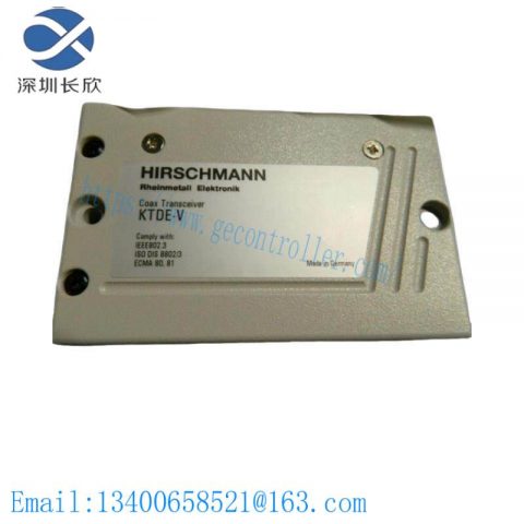 Hirschmann KTDE-V 943258-001 Coax Transceiver Module: Industrial Networking Solutions