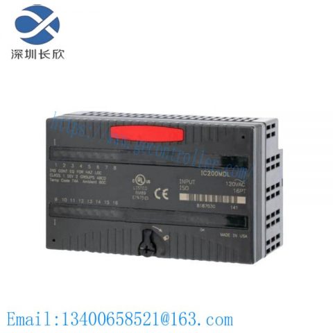 GE IC200MDL744 5 Volt Backplane Current Module