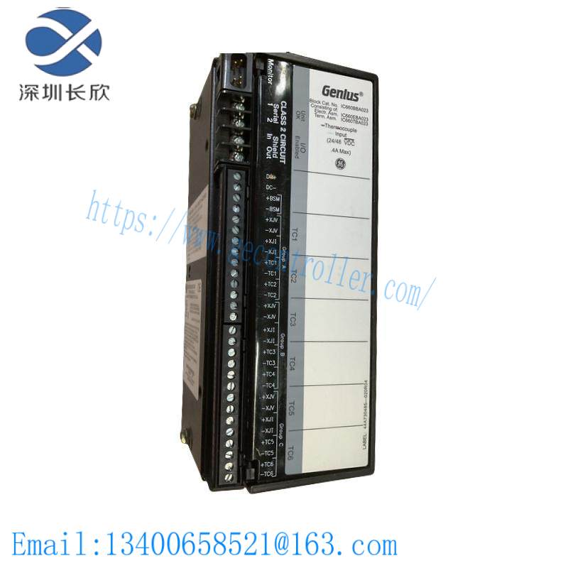 ic660bba023_ge_fanuc_i-o_thermocouple_input_block.jpg GE Fanuc IC660BBA023 - Thermocouple Input Block, Industrial Control Module