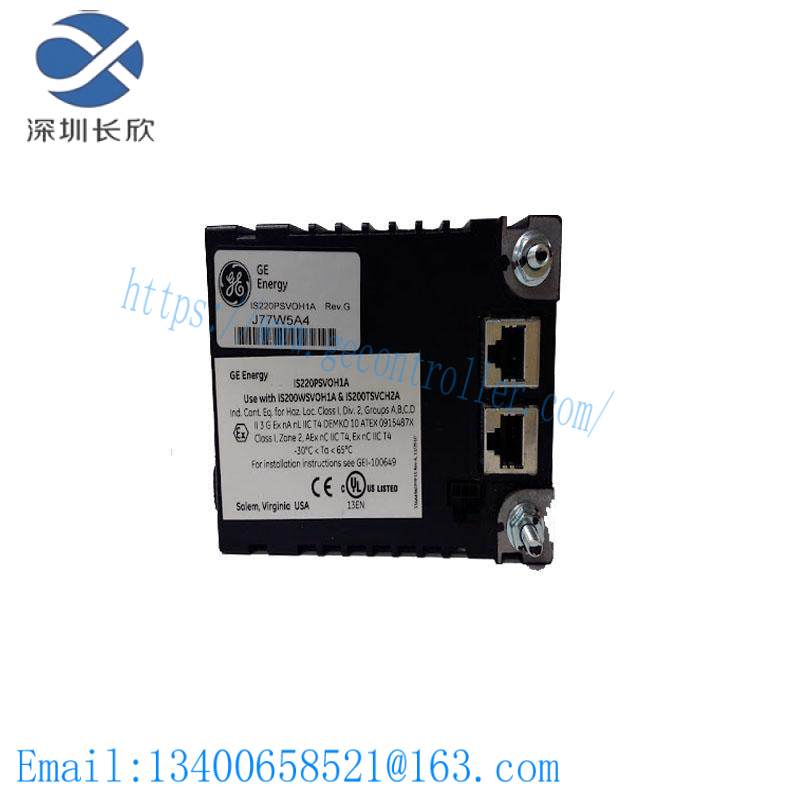 is220psvoh1a_no_rev_ge_boards_turbine_control.jpg GE IS220PSVOH1A (No Revision) Industrial Control Boards, Advanced Turbine Management