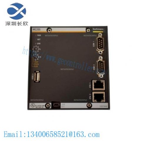 Bachmann MC205 Processor Module, Advanced Control Solutions for Industrial Automation
