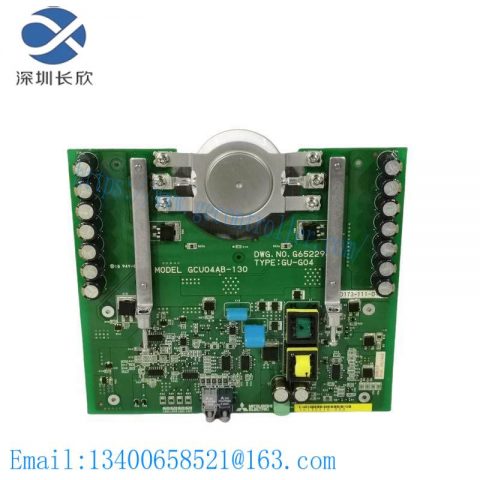 Mitsubishi GU-G04 GCU04AB-130 Commutated Thyristor Board - Advanced Power Control Module