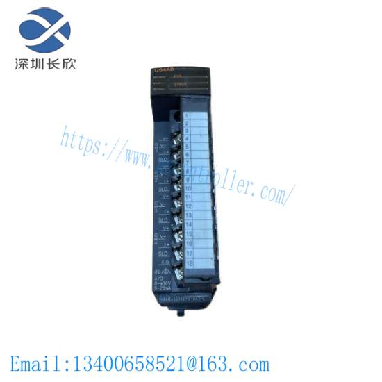 mitsubishi_q64ad_a_d_converter_unit.jpg Mitsubishi Q64AD A/D Converter Unit: Precision Input/Output Module for Advanced Industrial Control