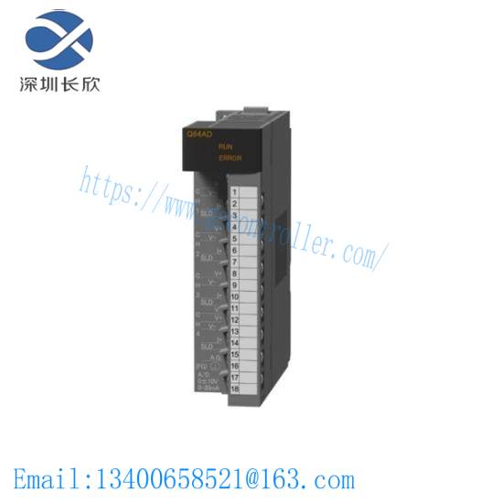 mitsubishi_q64ad_a_d_converter_unit_1.jpg Mitsubishi Q64AD A/D Converter Unit: Precision Input/Output Module for Advanced Industrial Control
