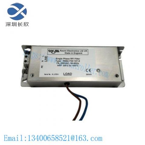 OMRON R88A FIW 107-E RFI FILTER - Advanced Industrial Noise Suppression Solution