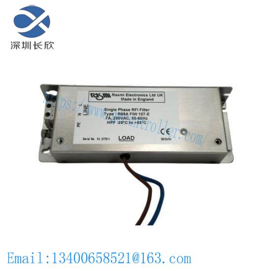 omron_r88a_fiw_107-e_rfi_filter.jpg OMRON R88A FIW 107-E RFI FILTER - Advanced Industrial Noise Suppression Solution