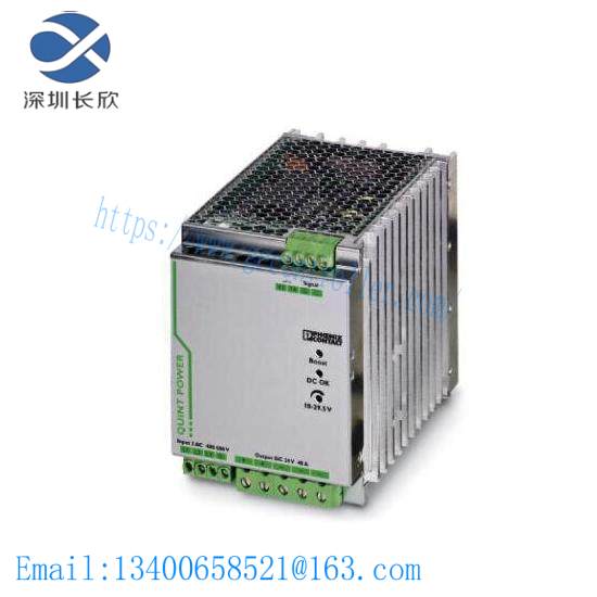 phoenix_contact_quint-ps_3ac_24dc_40_2866802_power_supply.jpg Phoenix Contact QUINT-PS 3AC/24DC/40, High-Efficiency DIN Rail Power Supply