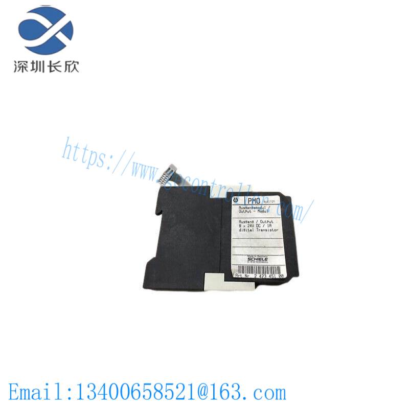 schiele_2_423_451_00_output_module.jpg Schiele 2.423.451.00 Output Module, Industrial Control Systems