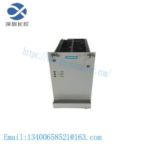 SIEMENS 6AR1306-0HA00-0AA1 Power Supply Module: Industrial Control Solutions