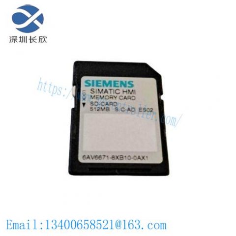 SIMATIC SD Memory Card - Siemens 6AV6 671-8XB10-0AX1 - Industrial Control Solutions