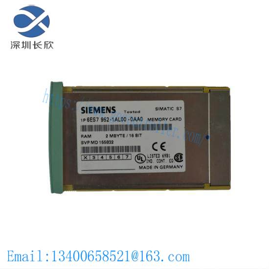 siemens_6es7952-1al00-0aa0_ram_memory_card.jpg SIEMENS 6ES7952-1AL00-0AA0 RAM Memory Card for Industrial Control, Efficient Memory Storage Solution