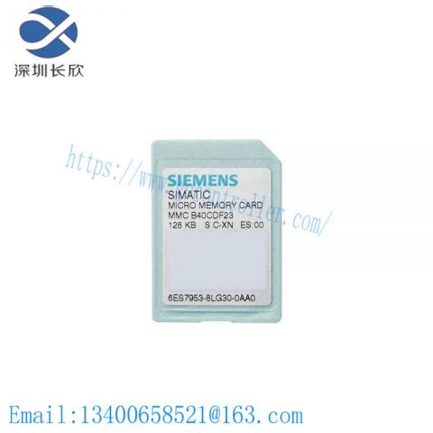 Siemens 6ES7953-8LG31-0AA0 Micro Memory Card: High Performance Storage Solution for Industrial Automation