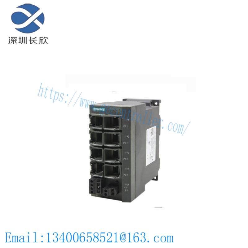 SIEMENS SCALANCE X208 MANAGED IE SWITCH - 6GK5208-0BA00-2AA3