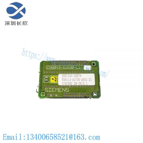 Siemens 6RX1240-0AS76 Control Module, Advanced Industrial Automation Solution