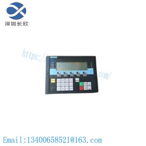 SIEMENS 6SL3055-0AA00-4CA4 - Language-Independent Sinamics Operator Panel AOP30