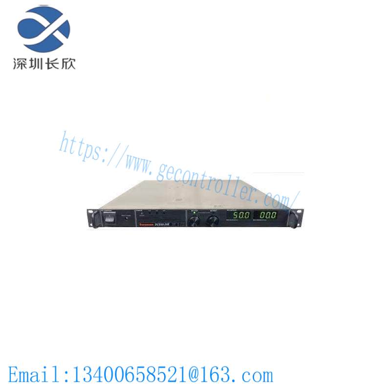 sorensen_dcs50-20em9c_dcs50-20e_dc_power_supply.jpg SORENSEN DCS50-20E DC Power Supply, High Efficiency & Precision Control