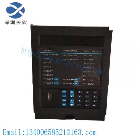 GE SR750-P5-G5-D5-HI-A1-R: Advanced Feeder Management Relay, Combining Precision & Reliability for Industrial Control Solutions