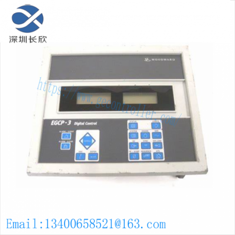 Woodward 8406-113 Digital Control Interface Panel - Engine Generator Control Package