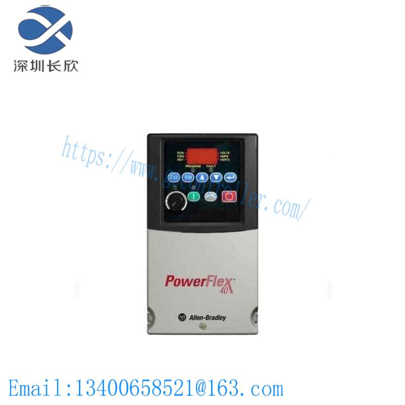 22b-d024n104_drive_powerflex_40.jpg Allen-Bradley PowerFlex 40 AC Drive, 22B-D024N104, Variable Frequency Drive