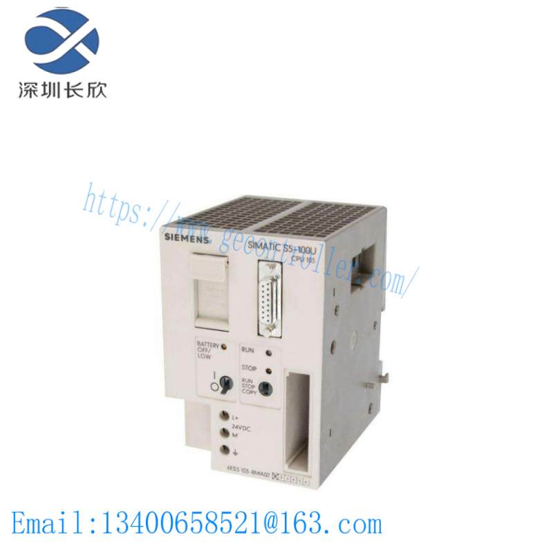 6es5103-8ma02_siemens_cpu103_processor_module.jpg SIEMENS 6ES5103-8MA02 CPU103 Processor Module - Industrial Control Heartbeat