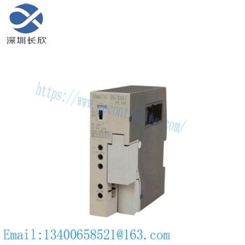 SIEMENS 6ES5935-8ME11 Power Supply Module: Advanced Industrial Control, Precision Engineered