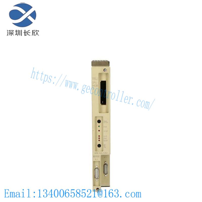 6es5943-7ub21_siemens_cpu943b_processor_module.jpg SIEMENS 6ES5943-7UB21 CPU943B Processor Module for Industrial Control Systems