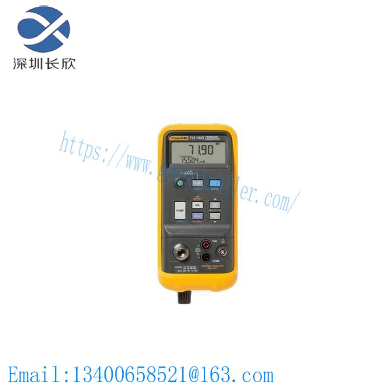 719-100g_fluke_pressure_calibrator.jpeg Fluke 719-100G Industrial Pressure Calibrator