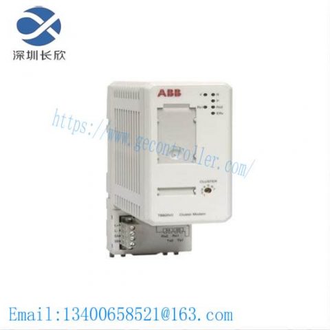 ABB TB820V2 Modulebus Cluster Modem, High-Speed Communication for Industrial Automation
