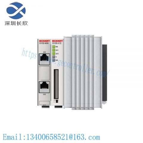 Beckhoff CX1020-0000 CPU Module: High-Performance Control Center for Industrial Automation