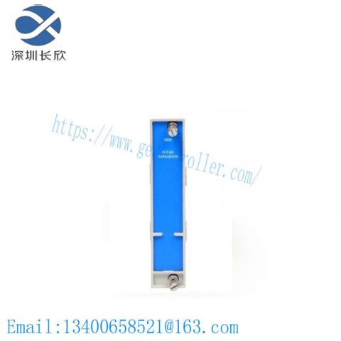 Bently Nevada 128275-01E: Future Expansion Faceplate for Advanced Automation Solutions