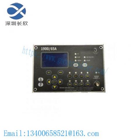 Bently Nevada 1900/65A-01-00-01-01-00 General Purpose Equipment Monitor - Comprehensive Monitoring Solution for Industrial Operations