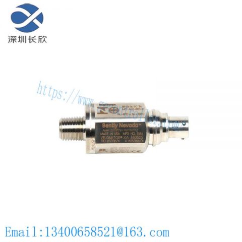 Bently Nevada 330525-00 Velocity Sensor, Precise Monitoring for Industrial Control Systems