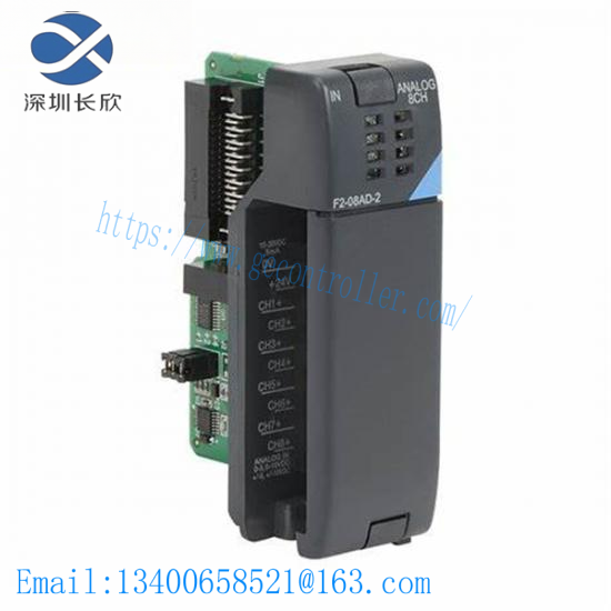 directlogic_f2-08ad-2_analog_input_module.png Koyo DirectLOGIC F2-08AD-2 Analog Input Module - Industrial Control Solution