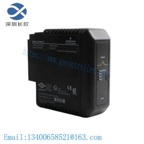 Emerson DeltaV VE4006P2 KJ3241X1BA1 12P2506X062 Redundant Serial Interface Card