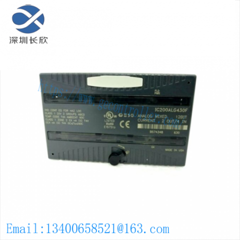 GE Fanuc IC200ALG230F Analog Input Module - High Precision, Durable Industrial Solution