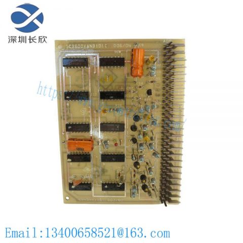 GE IC3600VANB1D1C Control PLC Annunciator Board