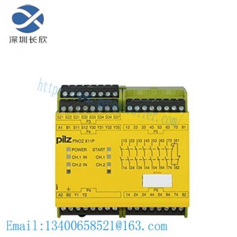 PILZ 777080 Safety Relay: 24VAC 24VDC, Industrial Control Module