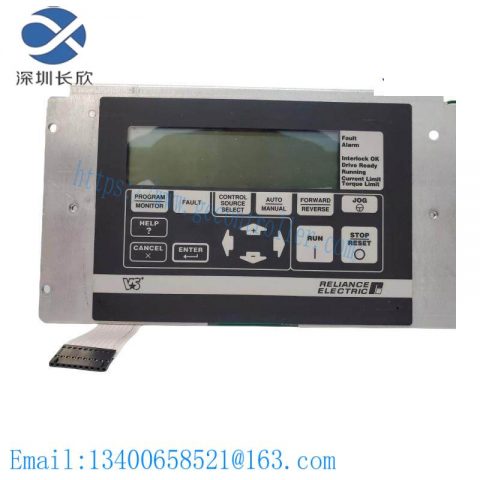 Reliance Electro 802273-14R: Advanced DC Drive Keypad Operator Interface, Precision Control for Industrial Automation