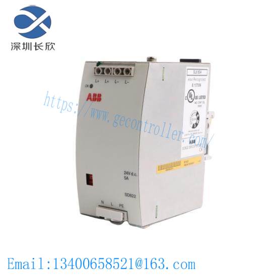 sd822_3bsc610038r1_power_supply_abb.jpg ABB SD822 3BSC610038R1 Power Supply, High-Performance Automation Solution
