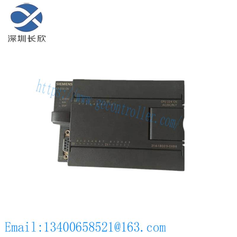 siemens_6es7214-1bd23-0xb8_cpu_module.jpg SIEMENS S7-200 CPU 224 Compact AC Power Supply, Model 6ES7214-1BD23-0XB8