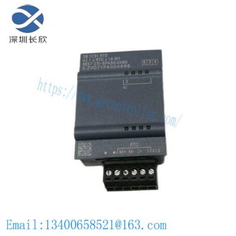 Siemens 6ES7231-5PA30-0XB0 Analog Input Module: Industrial Automation Control