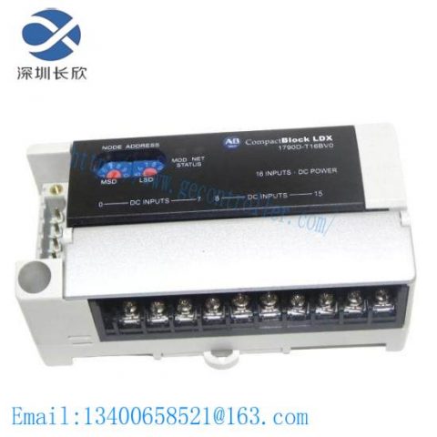 Mitsubishi Electric 1790-DT16BV0 LDX DNET 24VDC PLC Module, Industrial Automation, Control & Monitoring
