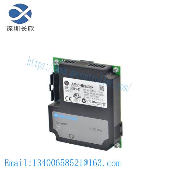 20-comm-e_powerflex_ethernet_ip.jpg ABB 20-COMM-E PowerFlex EtherNet/IP PLC Control Module