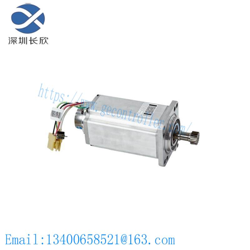 abb_3hac029034-001_rot_ac_motor_with_pinion.jpg ABB 3HAC029034-001 Industrial Gearmotor