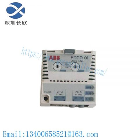 ABB FDCO-01 COMMUNICATION MODULE - High-Performance Ethernet Networking for Industrial Automation