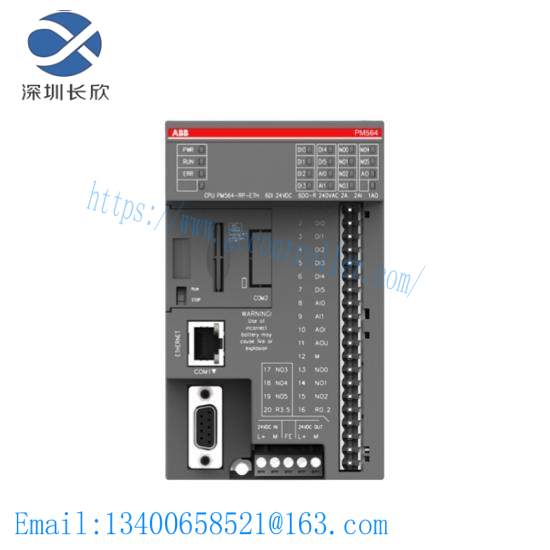 abb_pm554-t-eth8di_500.jpg ABB PM554-T-ETH8DI/500: Industrial Automation Control Module, for Precision Manufacturing & Process Control